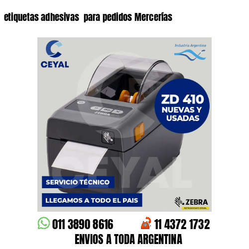 etiquetas adhesivas  para pedidos Mercerías