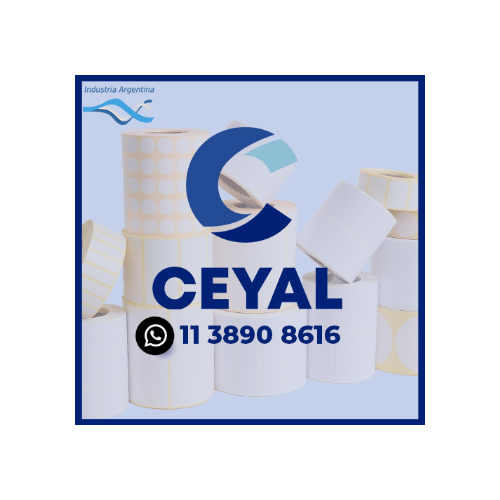 etiquetas adhesivas resistentes en rollos guantes