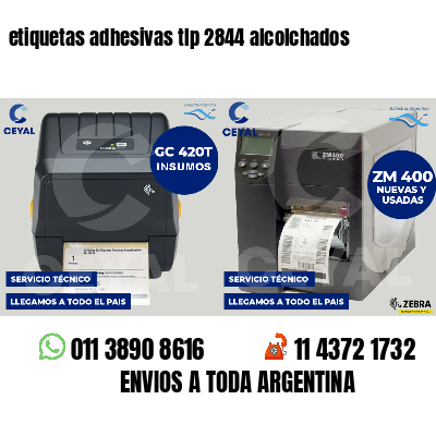etiquetas adhesivas tlp 2844 alcolchados
