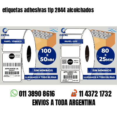 etiquetas adhesivas tlp 2844 alcolchados