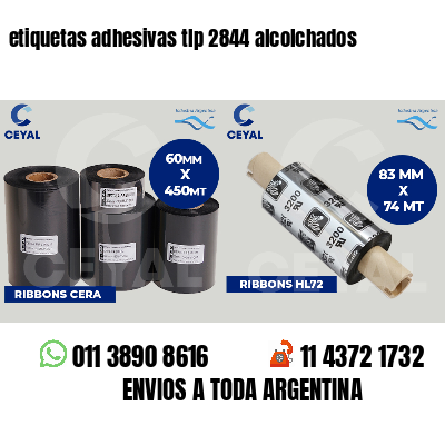etiquetas adhesivas tlp 2844 alcolchados