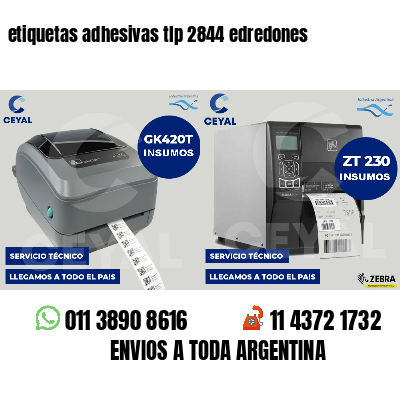 etiquetas adhesivas tlp 2844 edredones