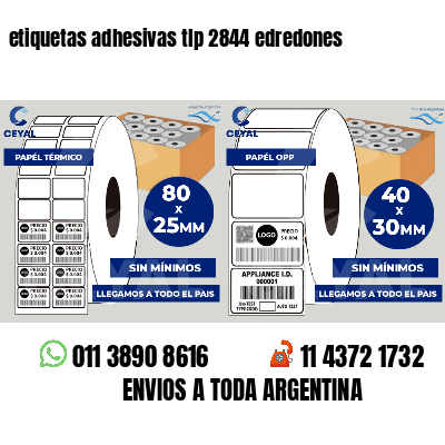 etiquetas adhesivas tlp 2844 edredones