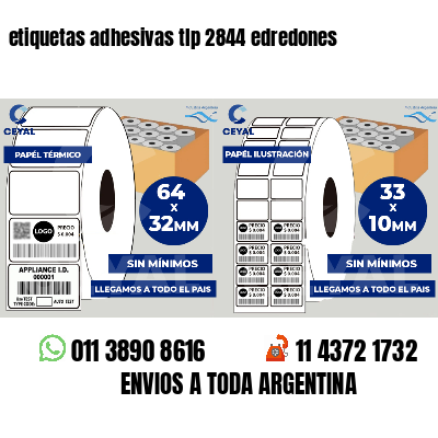 etiquetas adhesivas tlp 2844 edredones