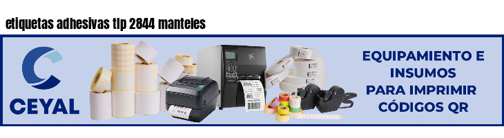 etiquetas adhesivas tlp 2844 manteles