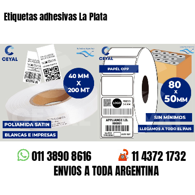 Etiquetas adhesivas La Plata