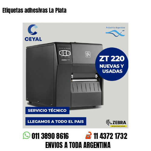 Etiquetas adhesivas La Plata