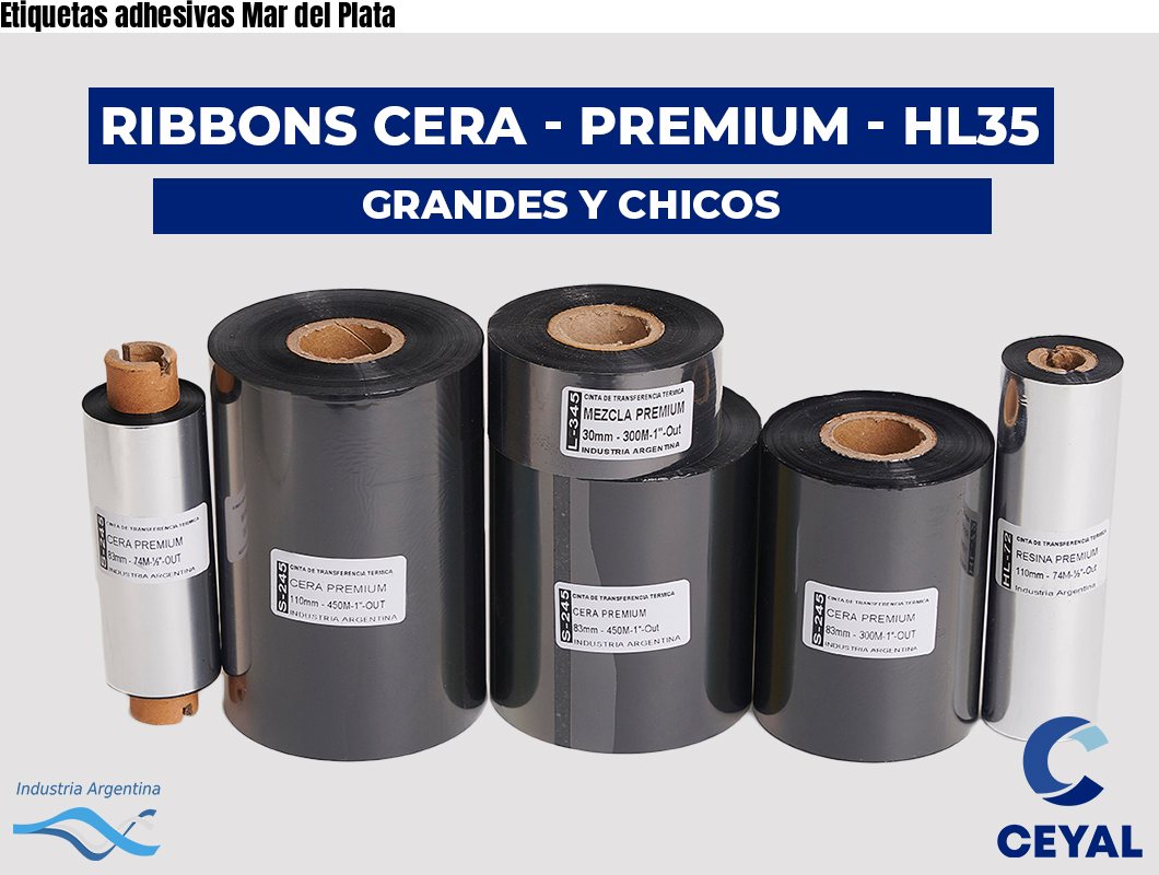 Etiquetas adhesivas Mar del Plata