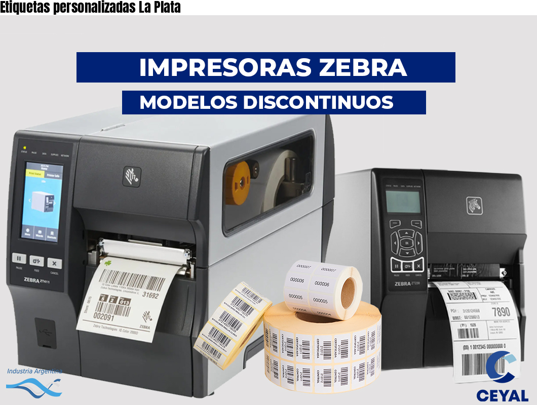 Etiquetas personalizadas La Plata