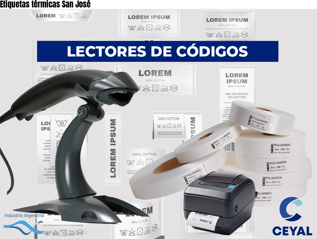 Etiquetas térmicas San José