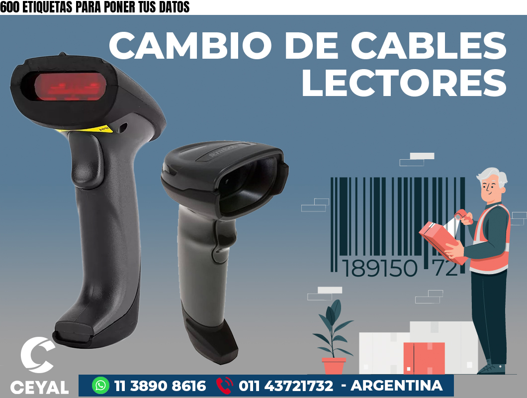 600 ETIQUETAS PARA PONER TUS DATOS