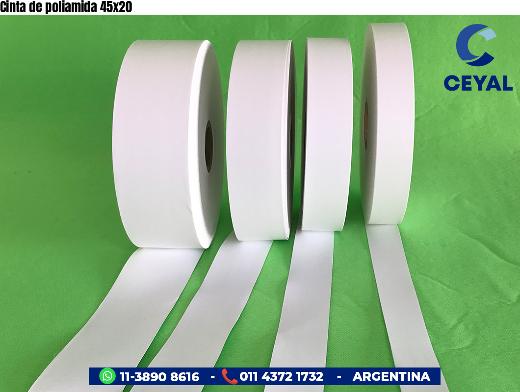 Cinta de poliamida 45×20