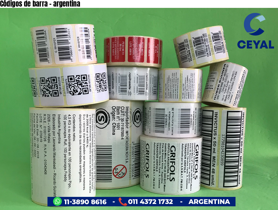 Códigos de barra - argentina
