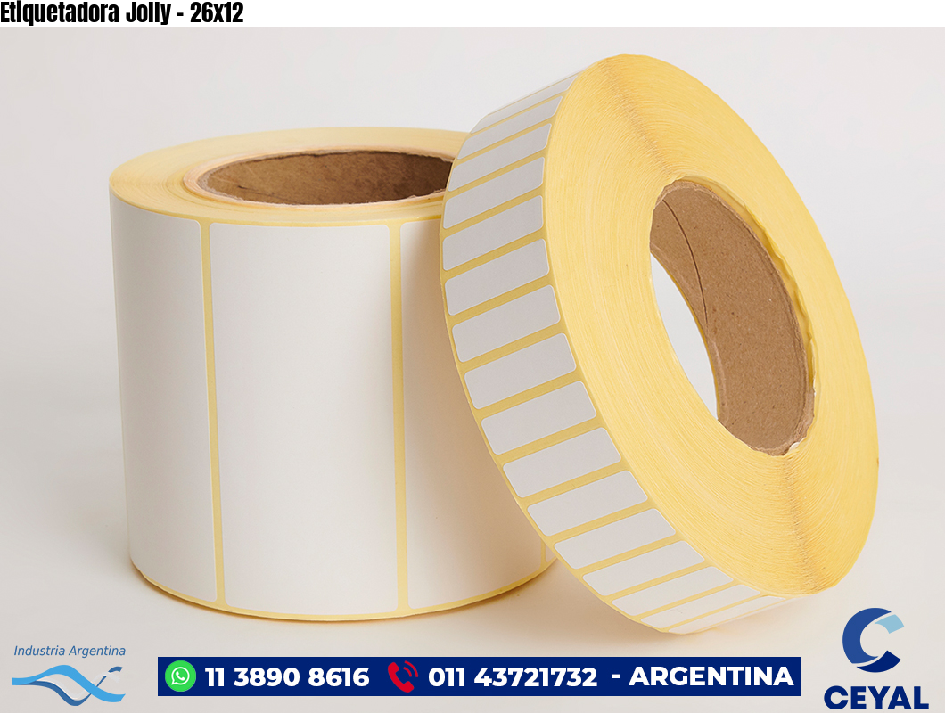 Etiquetadora Jolly - 26x12