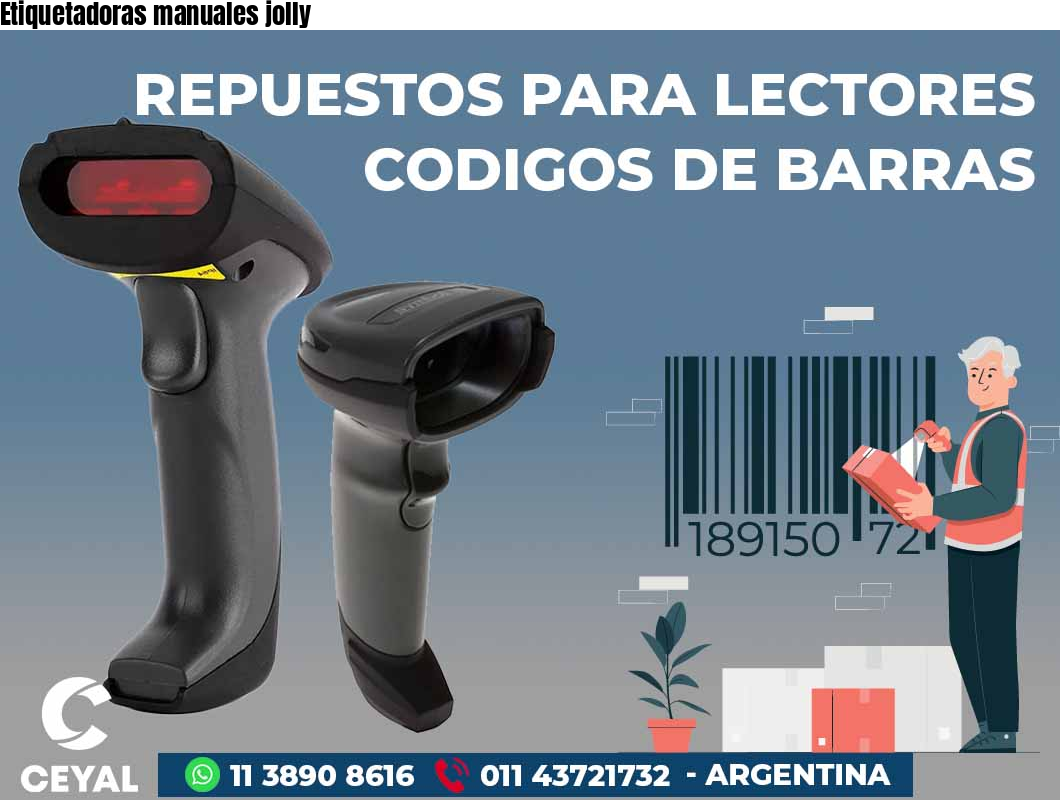 Etiquetadoras manuales jolly