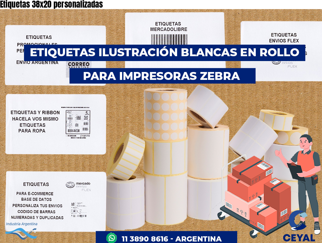 Etiquetas 38x20 personalizadas