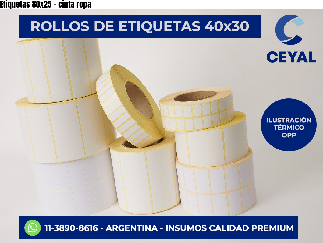 Etiquetas 80×25 – cinta ropa
