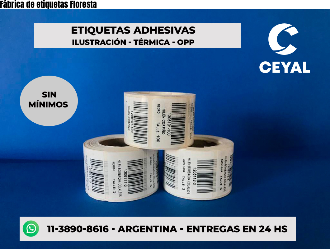 Fábrica de etiquetas Floresta