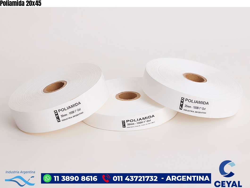Poliamida 20×45