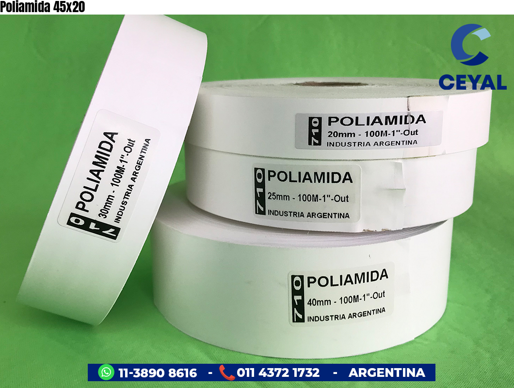 Poliamida 45×20