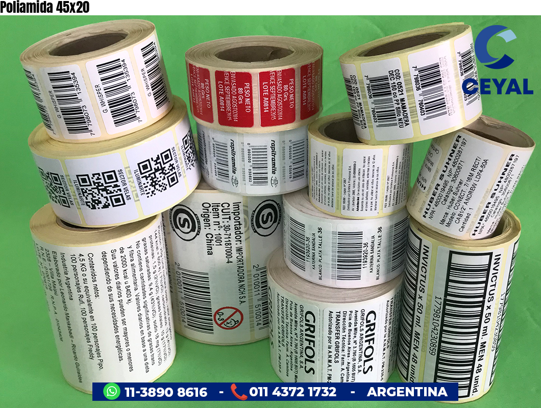 Poliamida 45x20