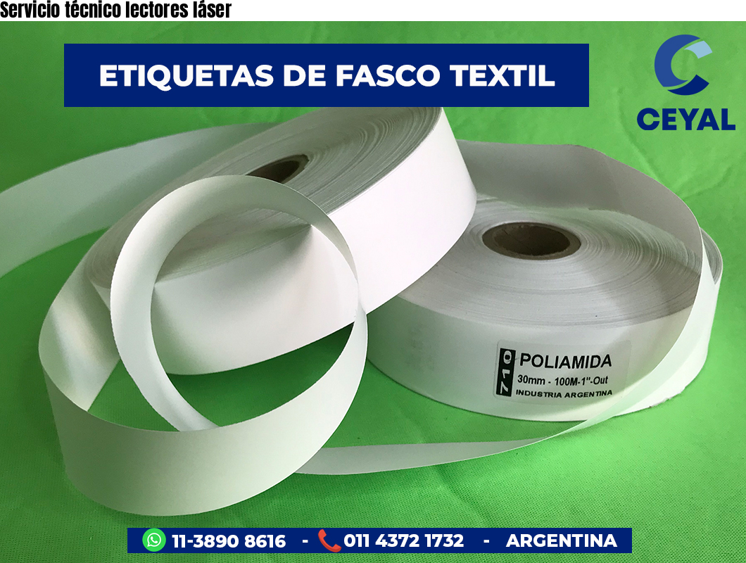 Servicio técnico lectores láser