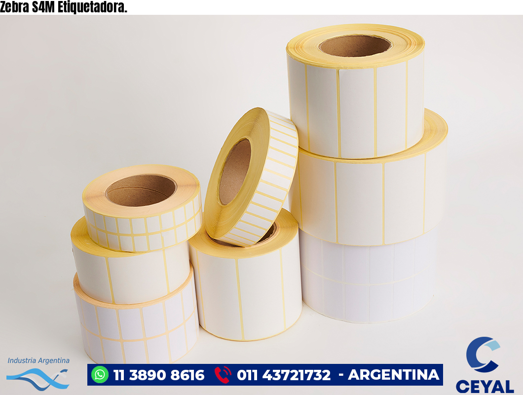 Zebra S4M Etiquetadora.