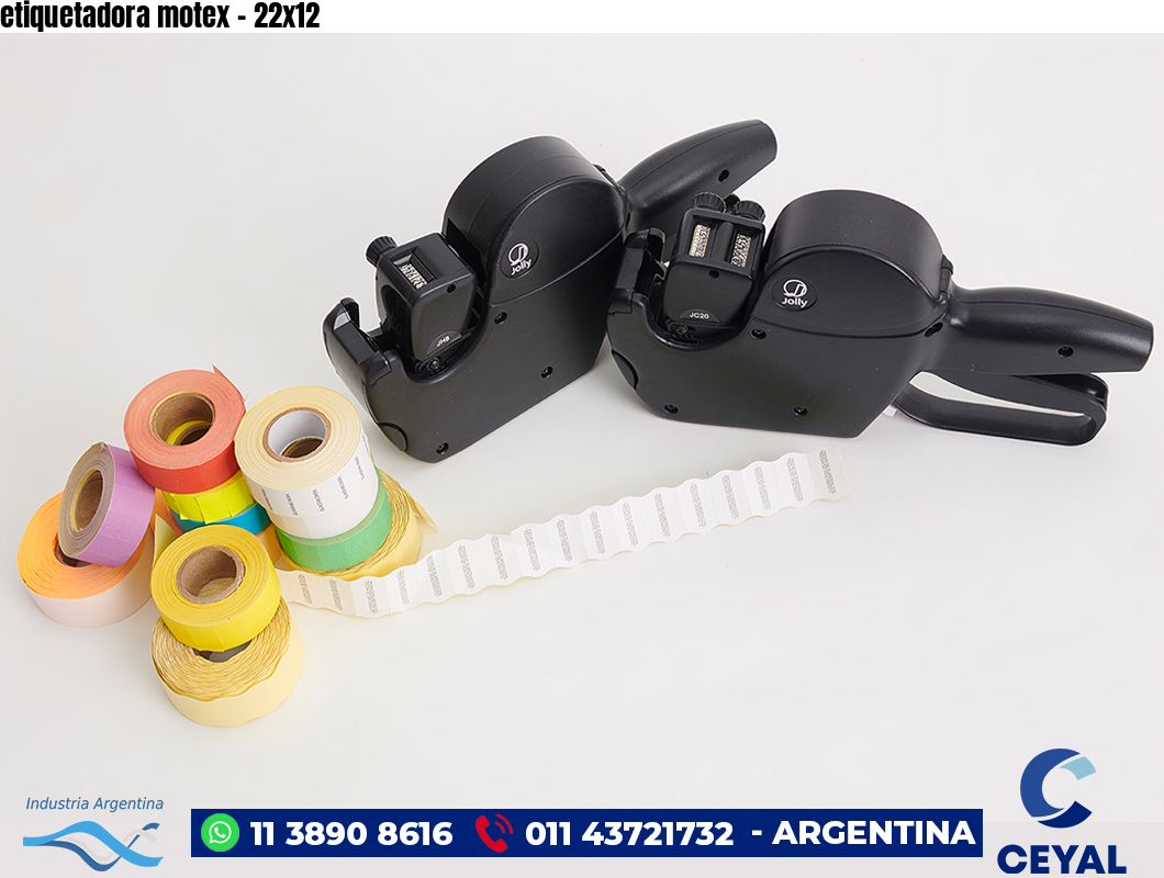 etiquetadora motex – 22×12