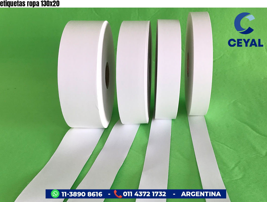 etiquetas ropa 130×20