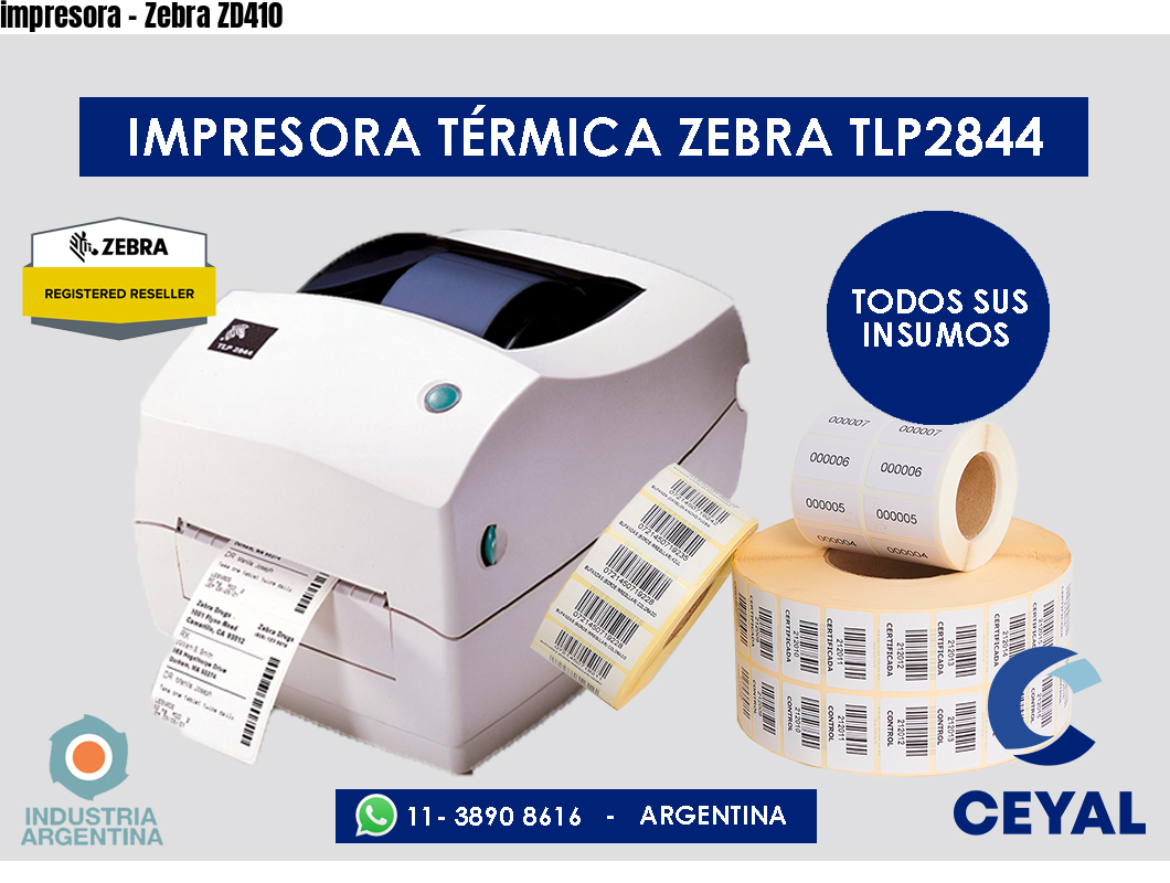 impresora – Zebra ZD410