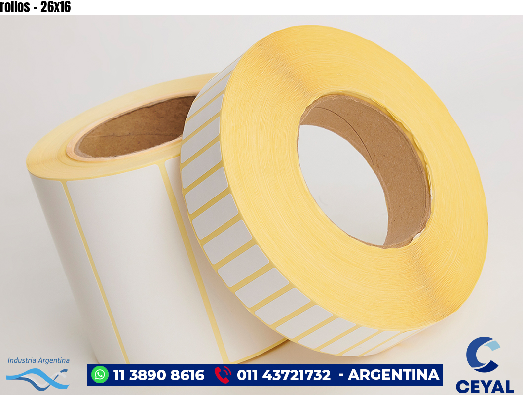 rollos - 26x16