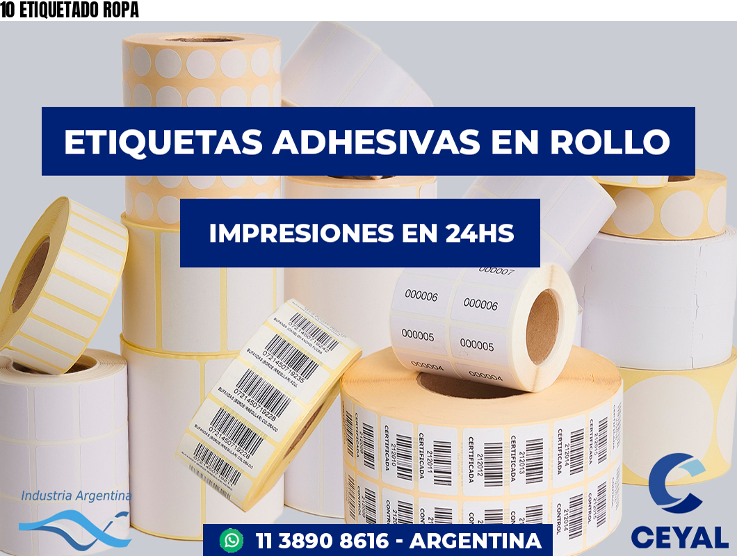 10 ETIQUETADO ROPA