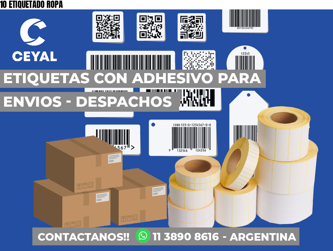 10 ETIQUETADO ROPA