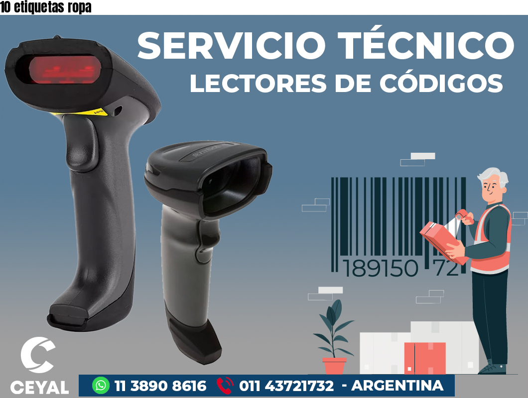10 etiquetas ropa
