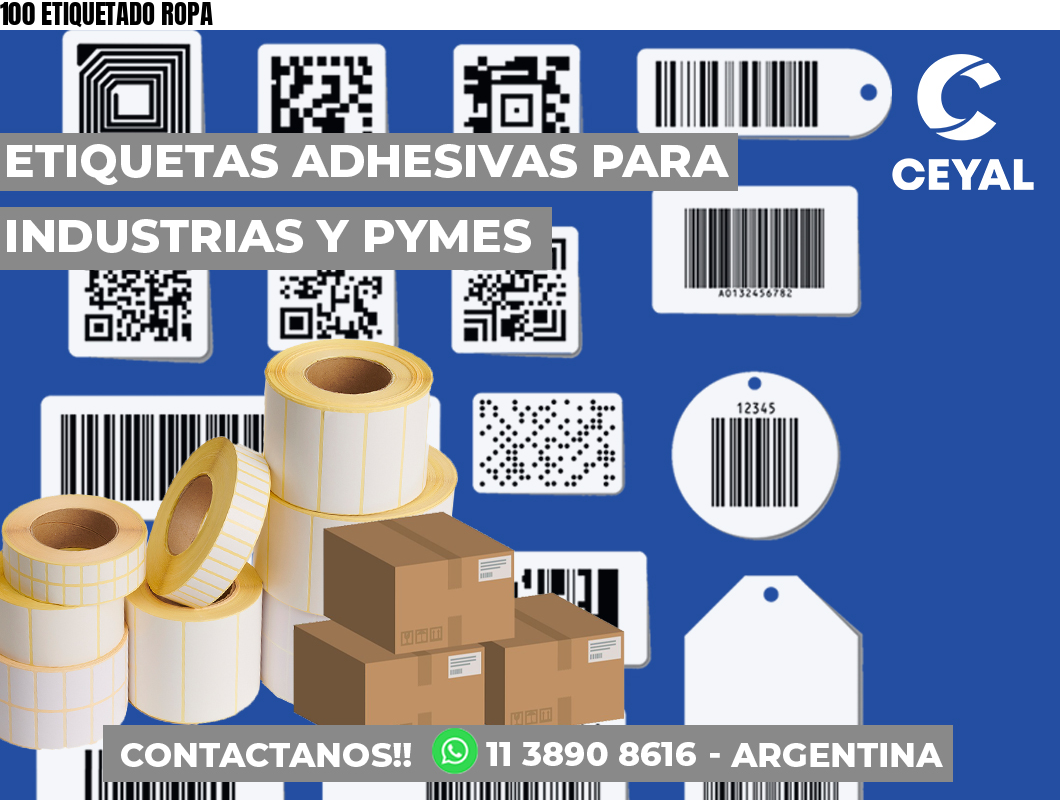 100 ETIQUETADO ROPA