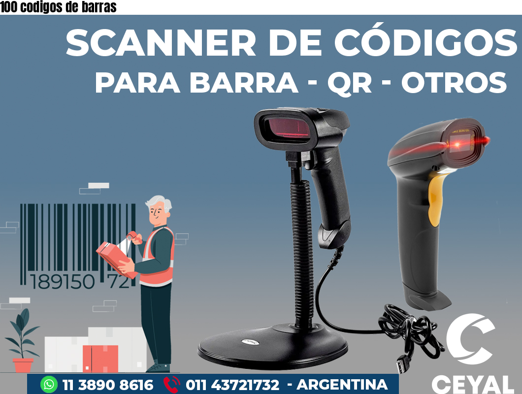 100 codigos de barras