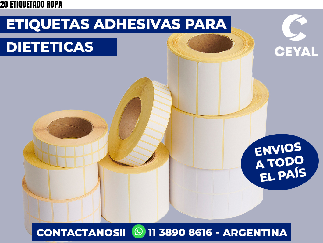 20 ETIQUETADO ROPA