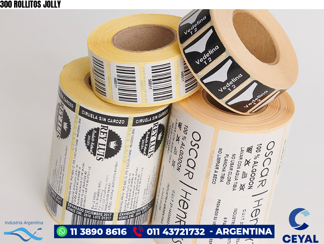 300 ROLLITOS JOLLY
