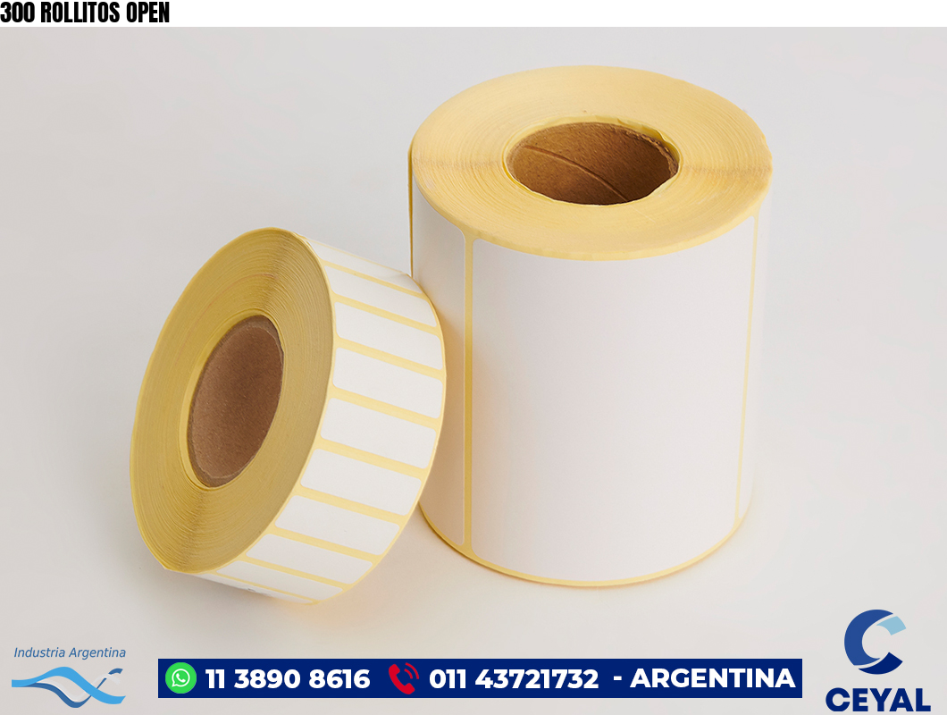 300 ROLLITOS OPEN