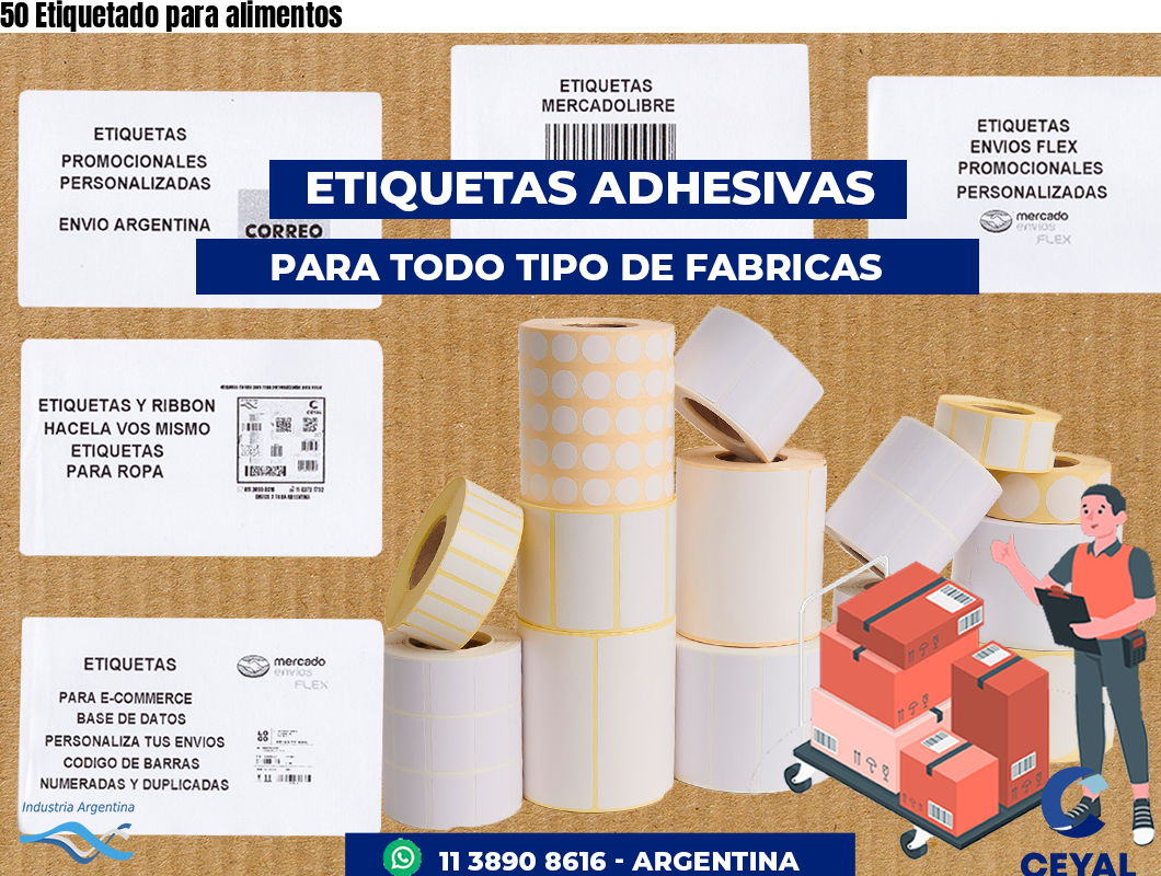 50 Etiquetado para alimentos