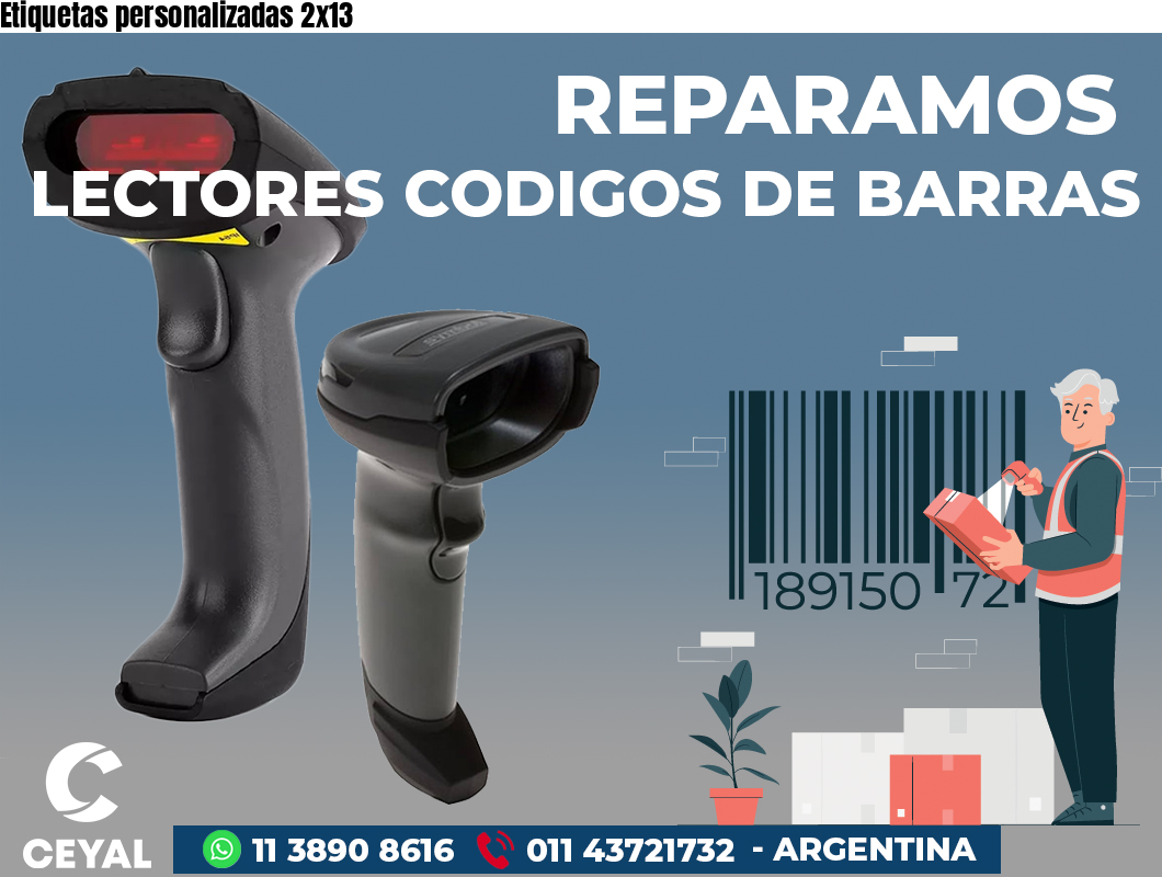 Etiquetas personalizadas 2x13