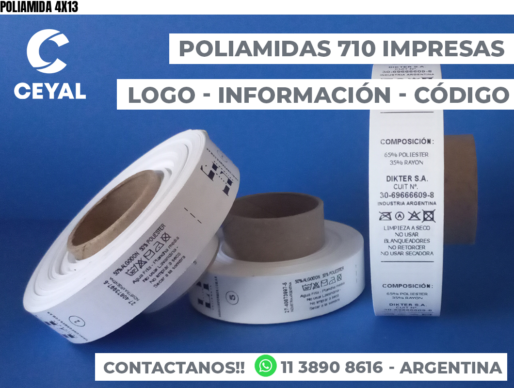 POLIAMIDA 4X13