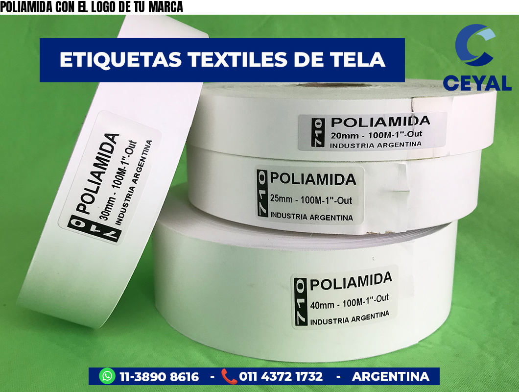 POLIAMIDA CON EL LOGO DE TU MARCA