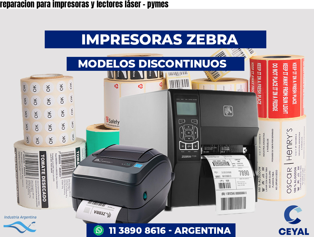 reparacion para impresoras y lectores láser - pymes