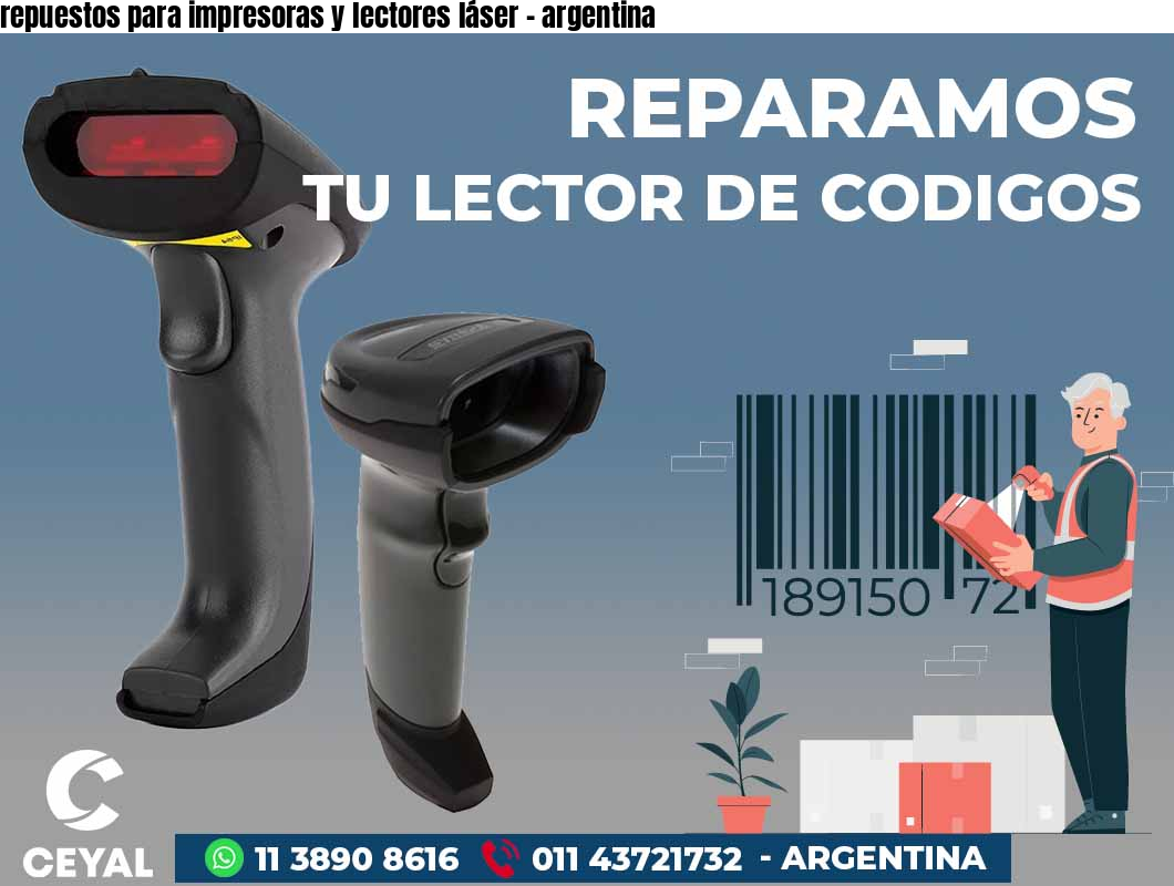 repuestos para impresoras y lectores láser - argentina