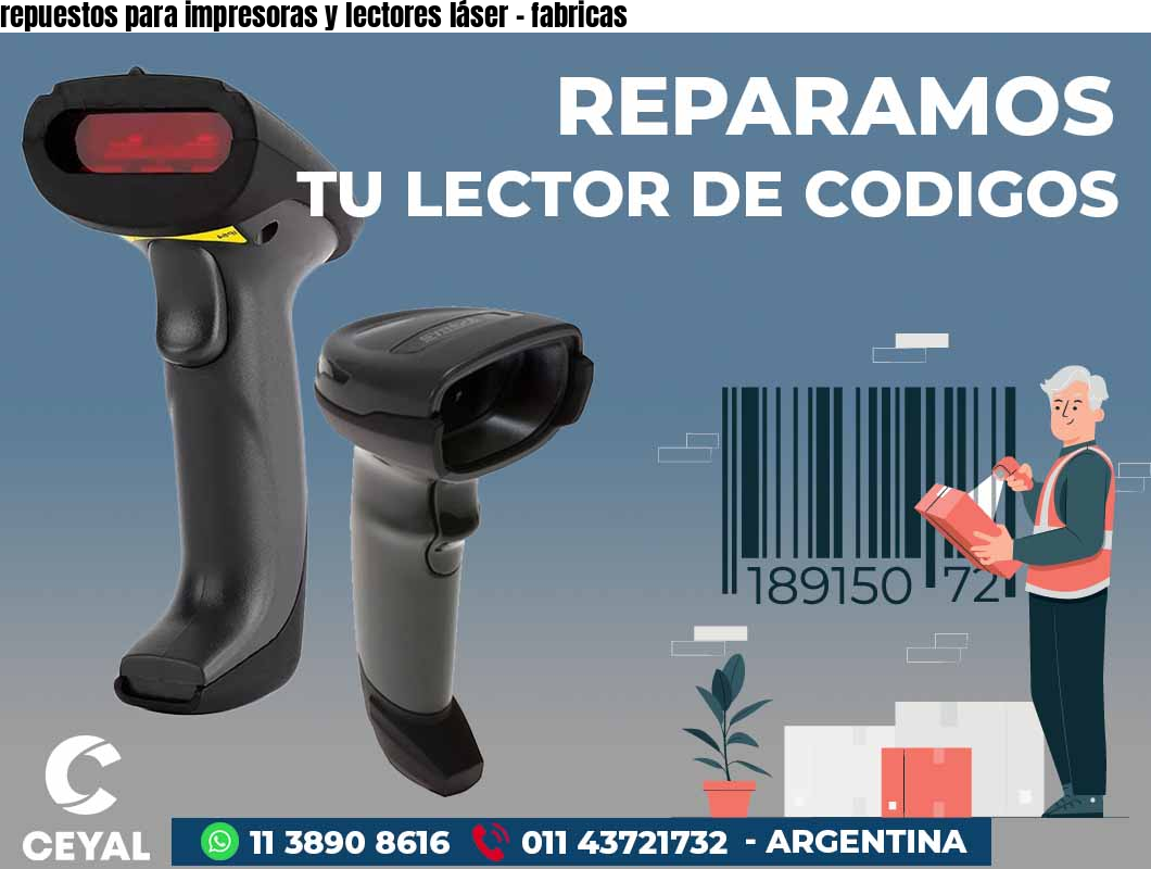 repuestos para impresoras y lectores láser - fabricas