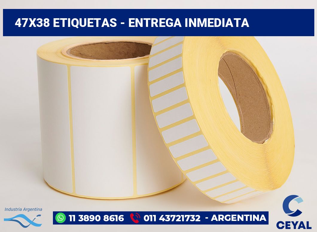 47x38 Etiquetas