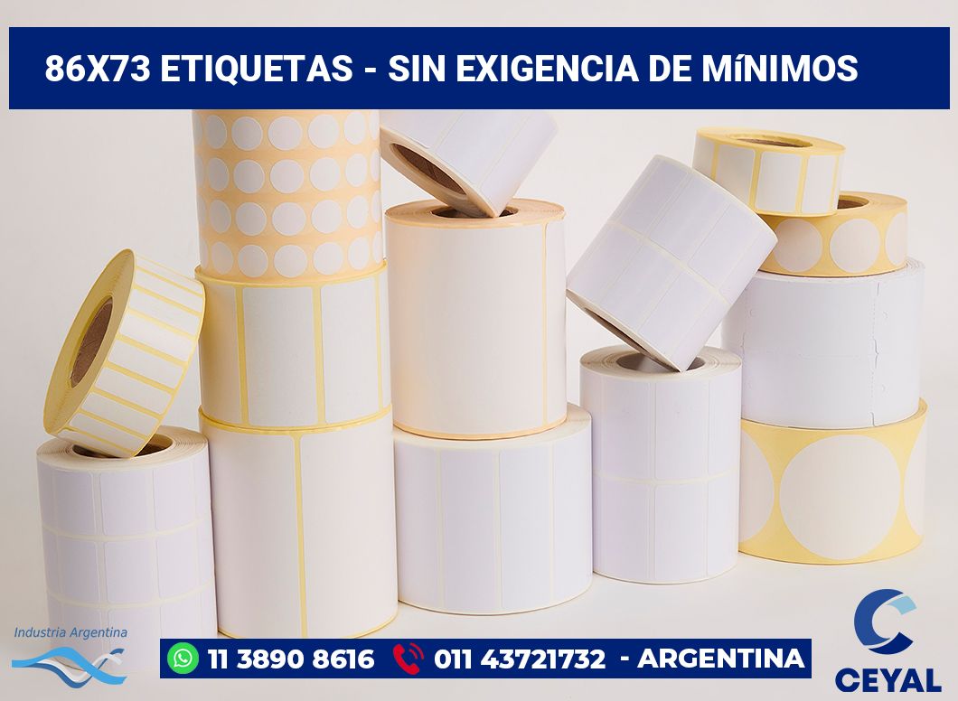 86x73 Etiquetas