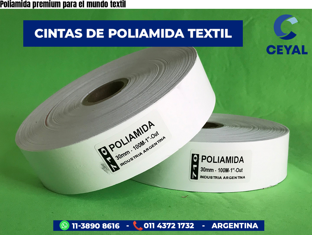 Poliamida premium para el mundo textil