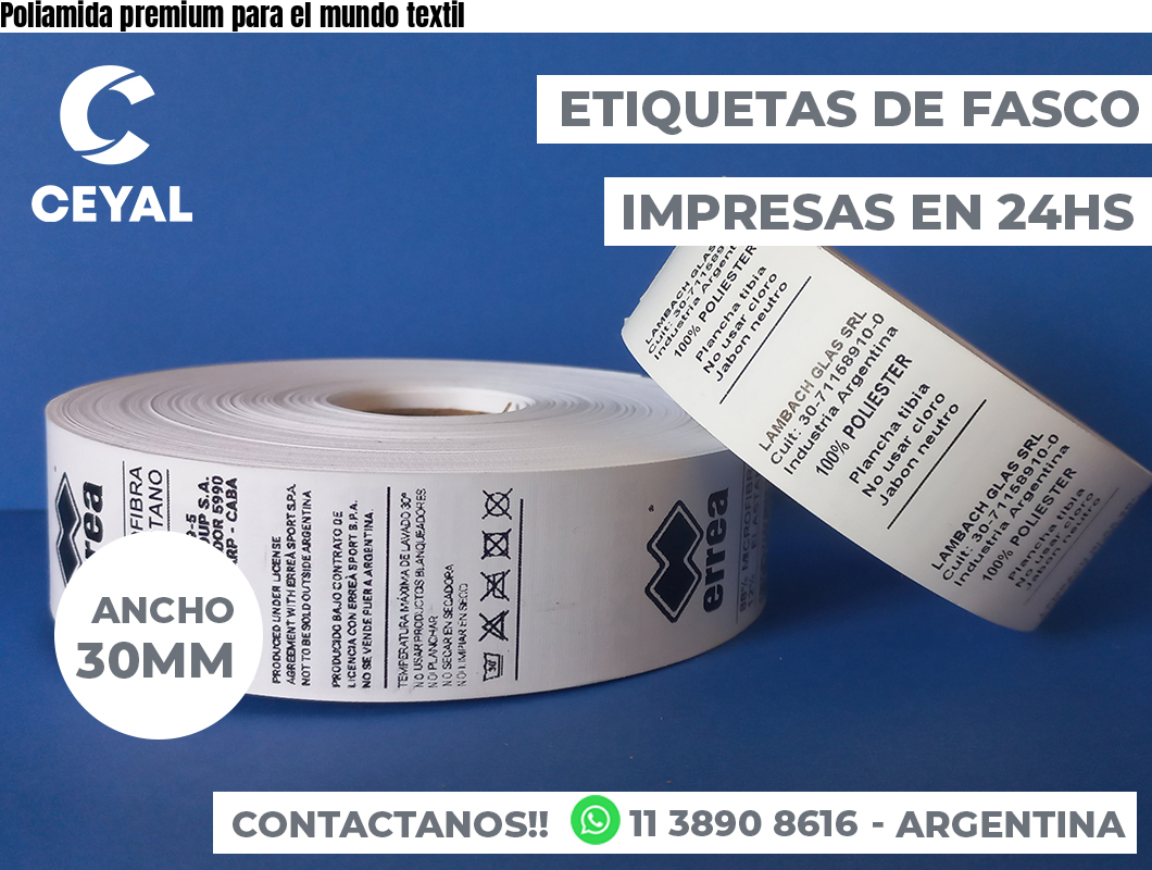 Poliamida premium para el mundo textil